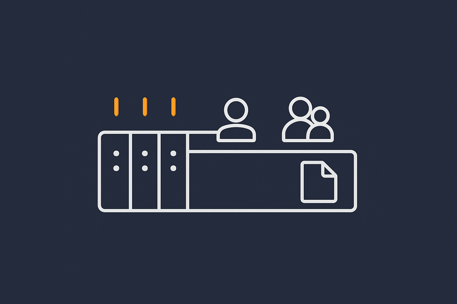 A simple visual breakdown of an ls -l line showing the permission bits, owner, group and filename, helping beginners map the text output to the concepts explained.
