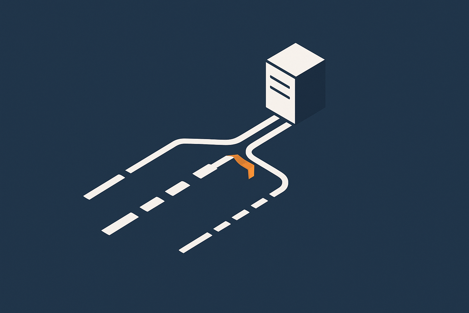 A side‑by‑side conceptual comparison of iptables and nftables as two layers or paths controlling packets into the same server, to help readers understand the relationship without code.
