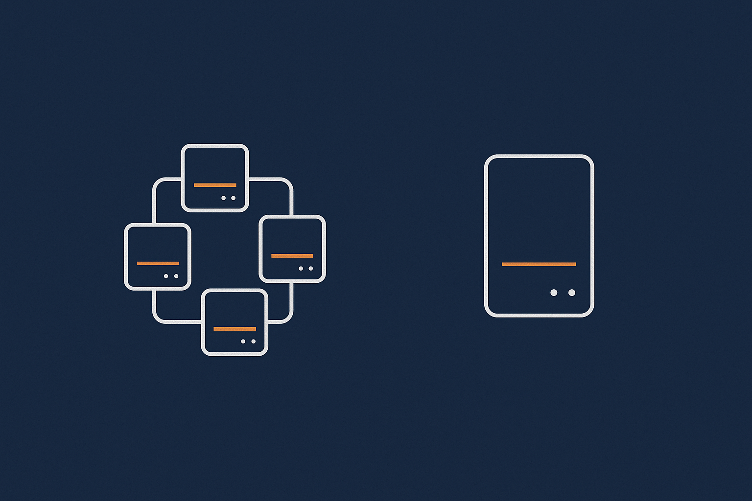 A conceptual comparison of shared hosting versus a virtual dedicated server, focusing on how resources are shared or isolated.