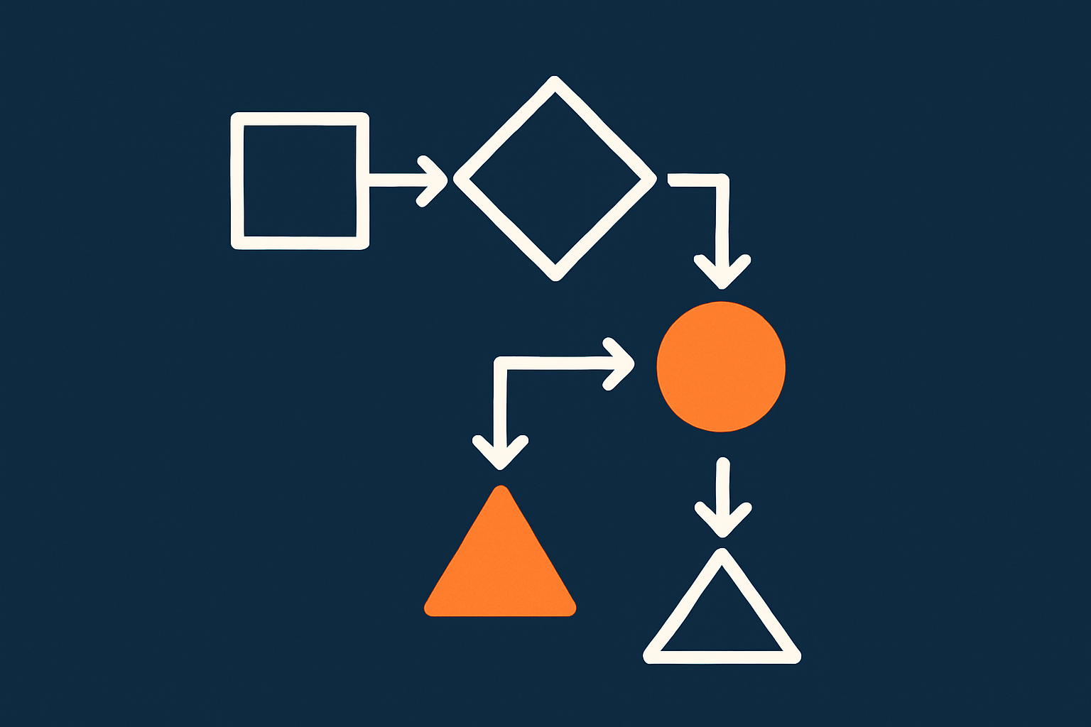 A simple flow illustration showing the recommended order: backup, measure, clear temporary data, tidy revisions, prune logs, optimise, then test.