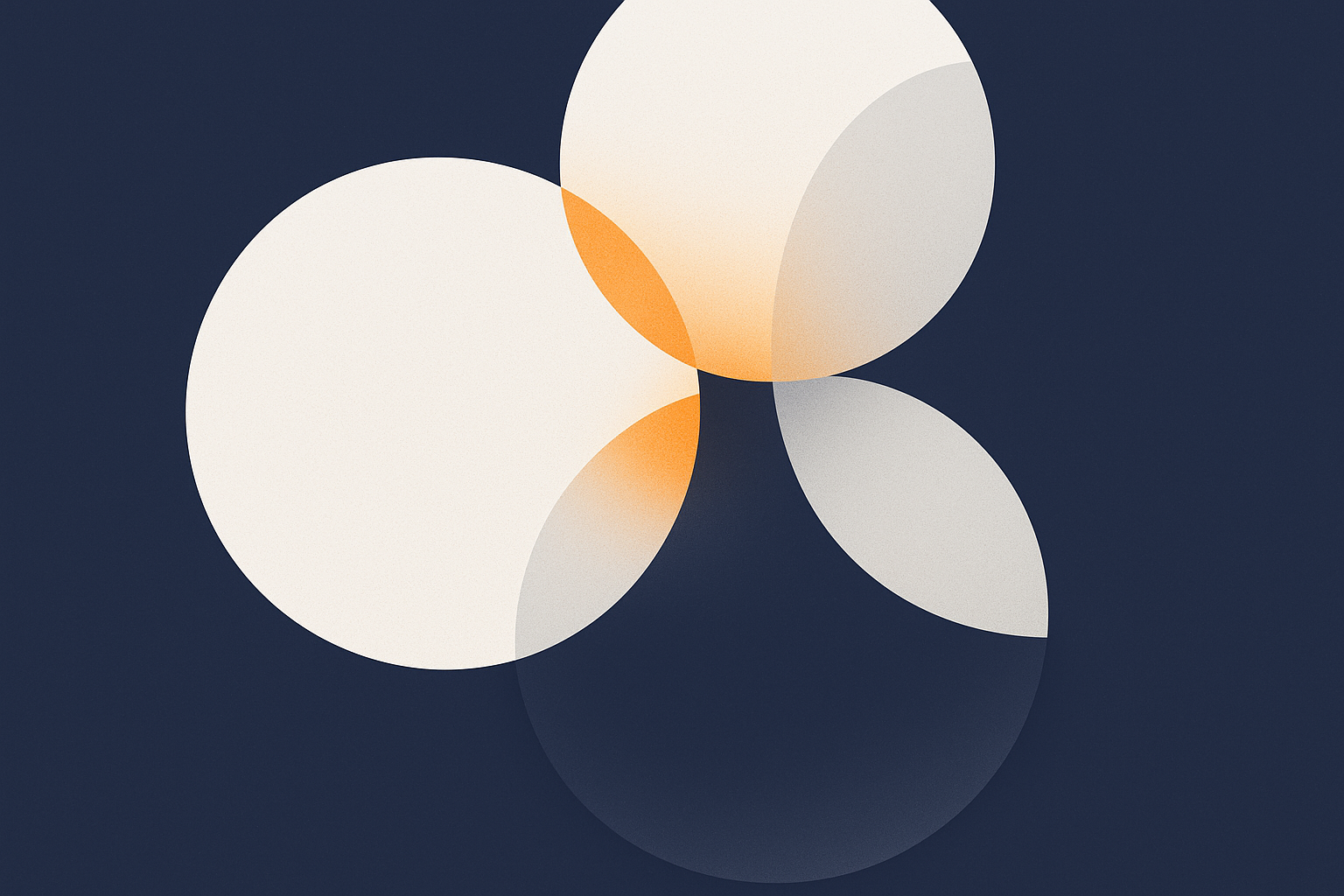 An overlapping shapes diagram to show the grey areas where host, platform and payment responsibilities intersect, hinting at shared responsibility rather than a single owner.